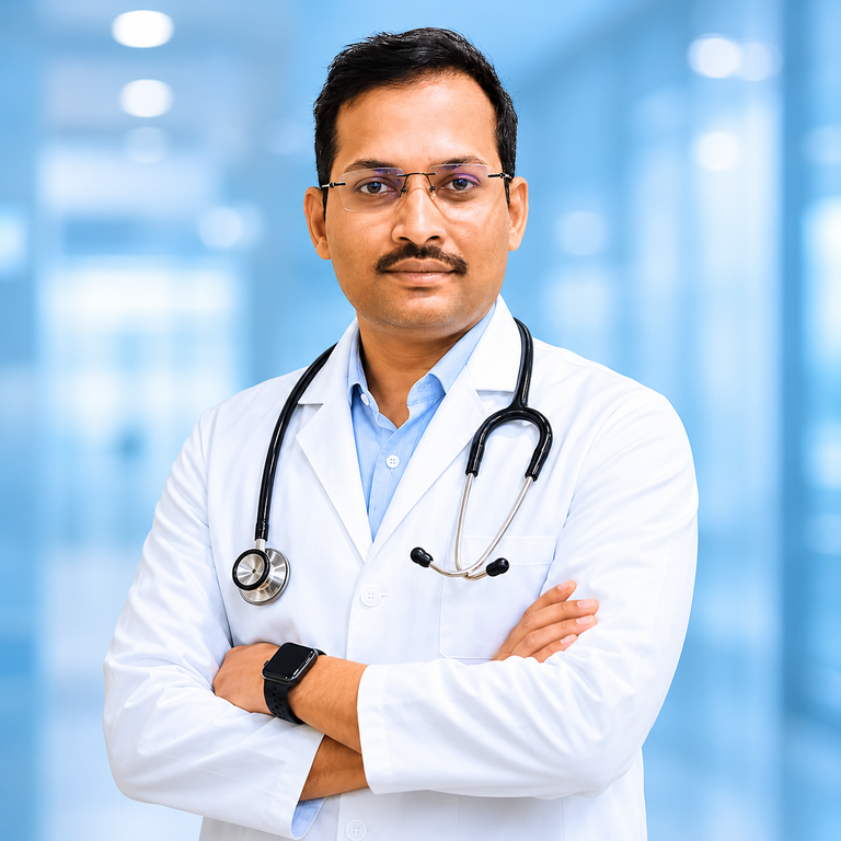 Portrait of Dr Gadde Harsha Vardhan